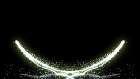 magic-sparkle-particle-glitters-trail-loop-Animation-video-on-black-background